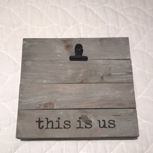 “This is us” home decor!